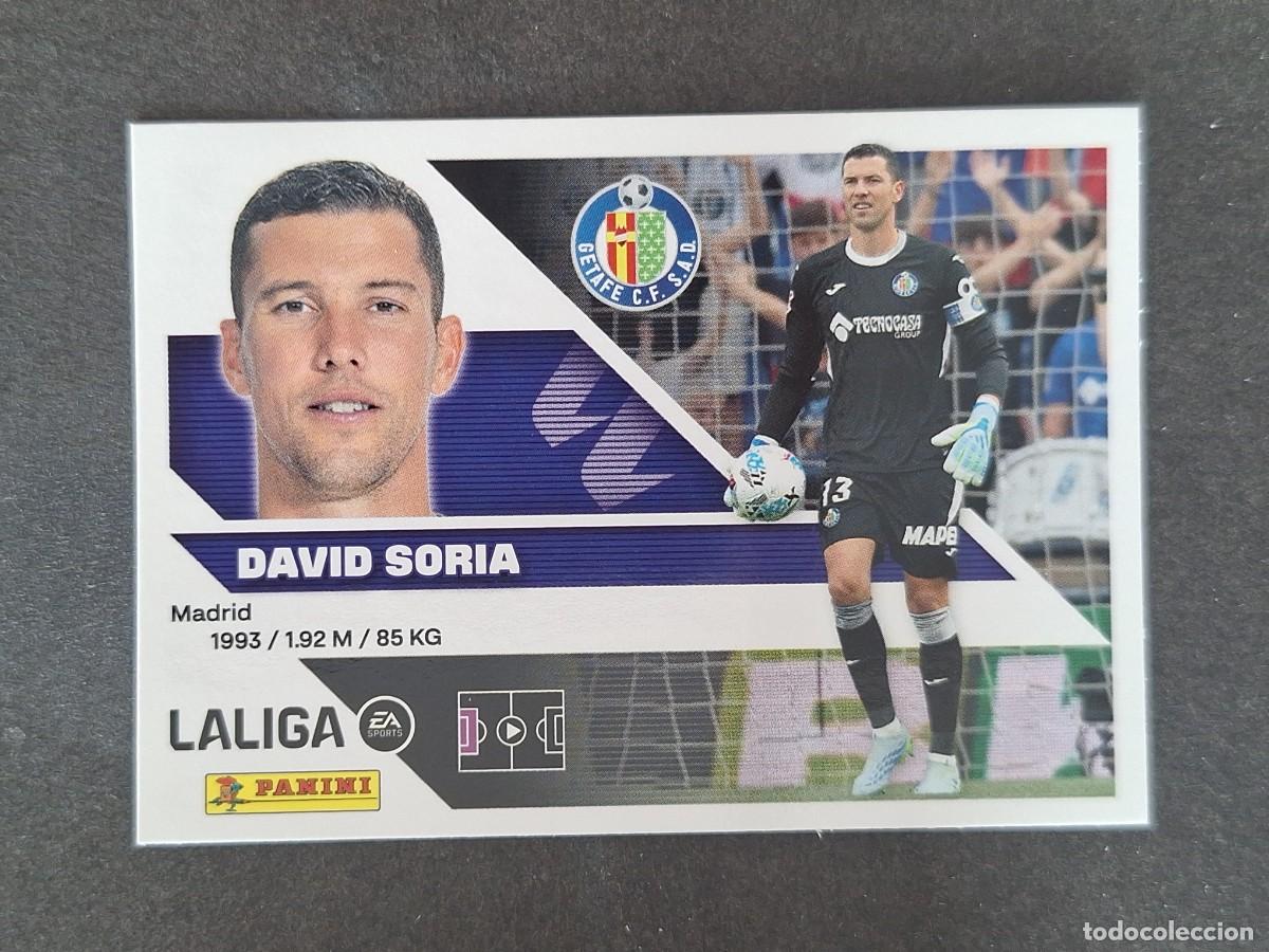 Cromos de Futebol: L2 DAVID SORIA GETAFE C. F. LIGA ESTE 2026 2027 26 27 NUNCA PEGADO SIN PEGAR