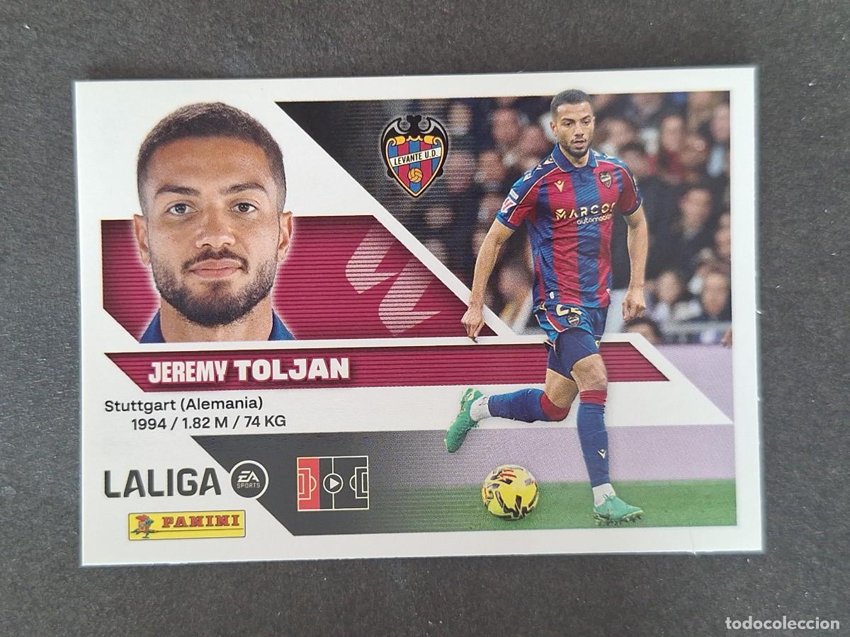 Cromos de f&uacute;tbol: L2 TOLJAN LEVANTE U. D. LIGA ESTE 2026 2027 26 27 NUNCA PEGADO SIN PEGAR