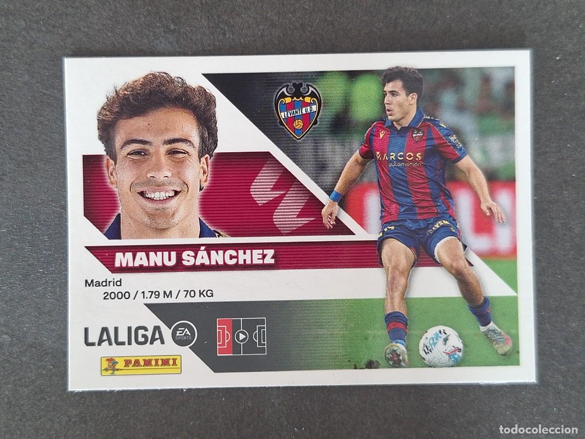Cromos de f&uacute;tbol: L2 MANU SANCHEZ LEVANTE U. D. LIGA ESTE 2026 2027 26 27 NUNCA PEGADO SIN PEGAR