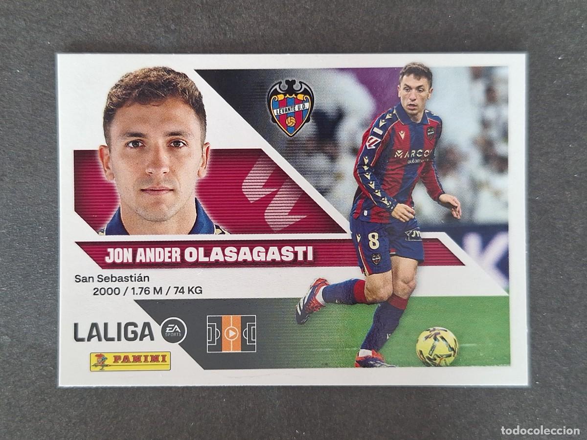 Cromos de f&uacute;tbol: L2 OLASAGASTI LEVANTE U. D. LIGA ESTE 2026 2027 26 27 NUNCA PEGADO SIN PEGAR