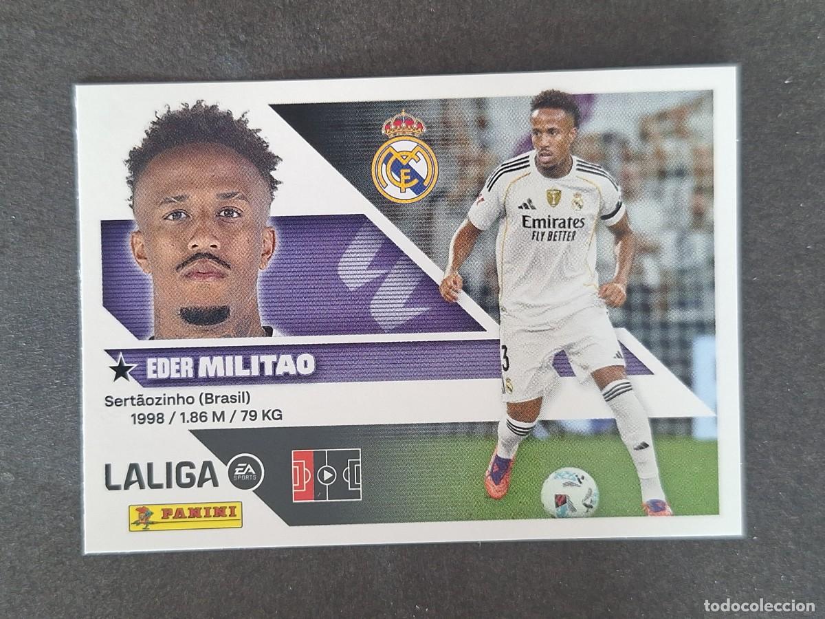 Cromos de f&uacute;tbol: L2 MILITAO REAL MADRID LIGA ESTE 2026 2027 26 27 NUNCA PEGADO SIN PEGAR
