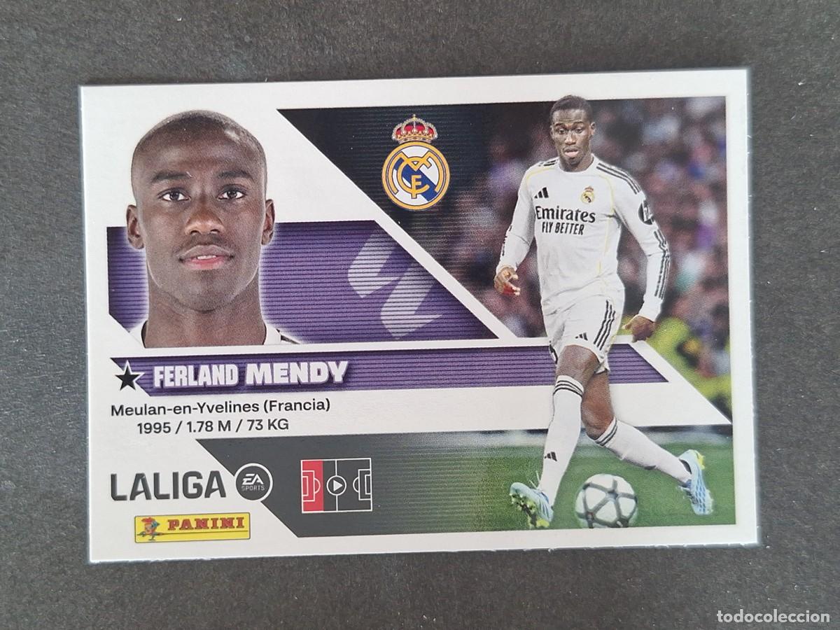 Cromos de f&uacute;tbol: L2 MENDY REAL MADRID LIGA ESTE 2026 2027 26 27 NUNCA PEGADO SIN PEGAR