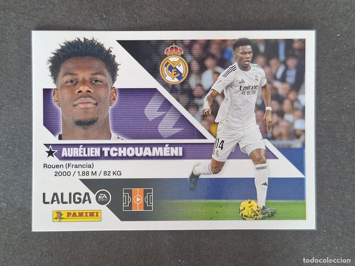 Cromos de f&uacute;tbol: L2 TCHOUAMENI REAL MADRID LIGA ESTE 2026 2027 26 27 NUNCA PEGADO SIN PEGAR