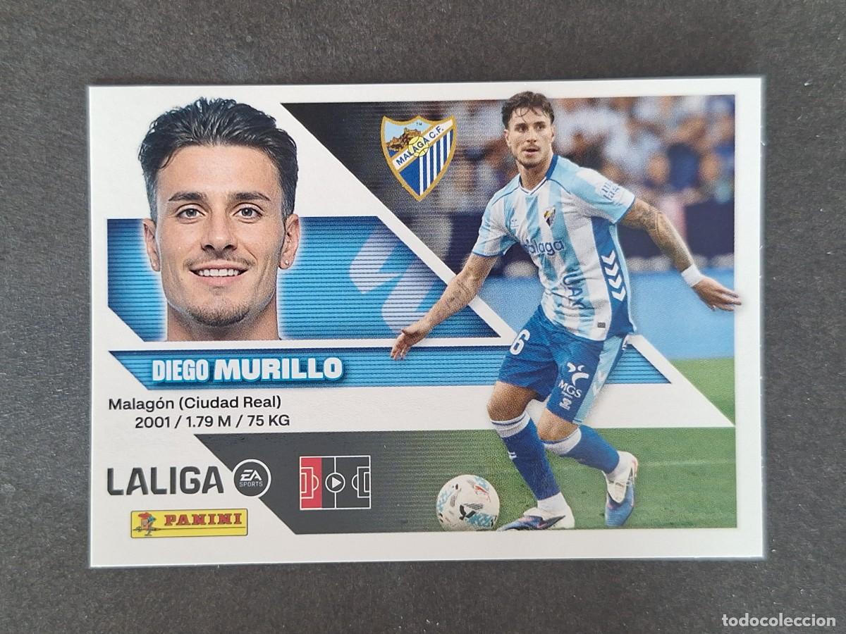 Cromos de f&uacute;tbol: L2 MURILLO MALAGA C. F. LIGA ESTE 2026 2027 26 27 NUNCA PEGADO SIN PEGAR