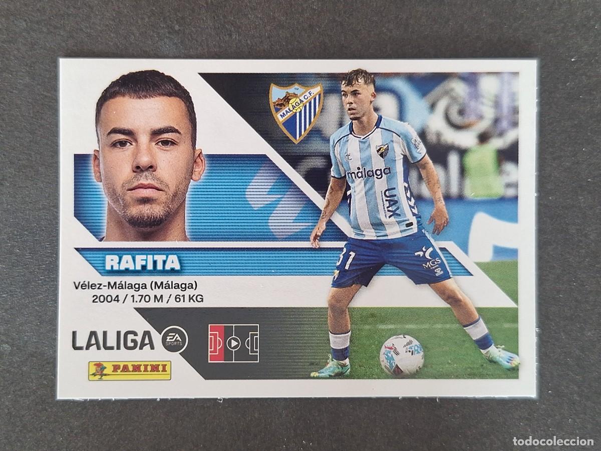 Cromos de f&uacute;tbol: L2 RAFITA MALAGA C. F. LIGA ESTE 2026 2027 26 27 NUNCA PEGADO SIN PEGAR