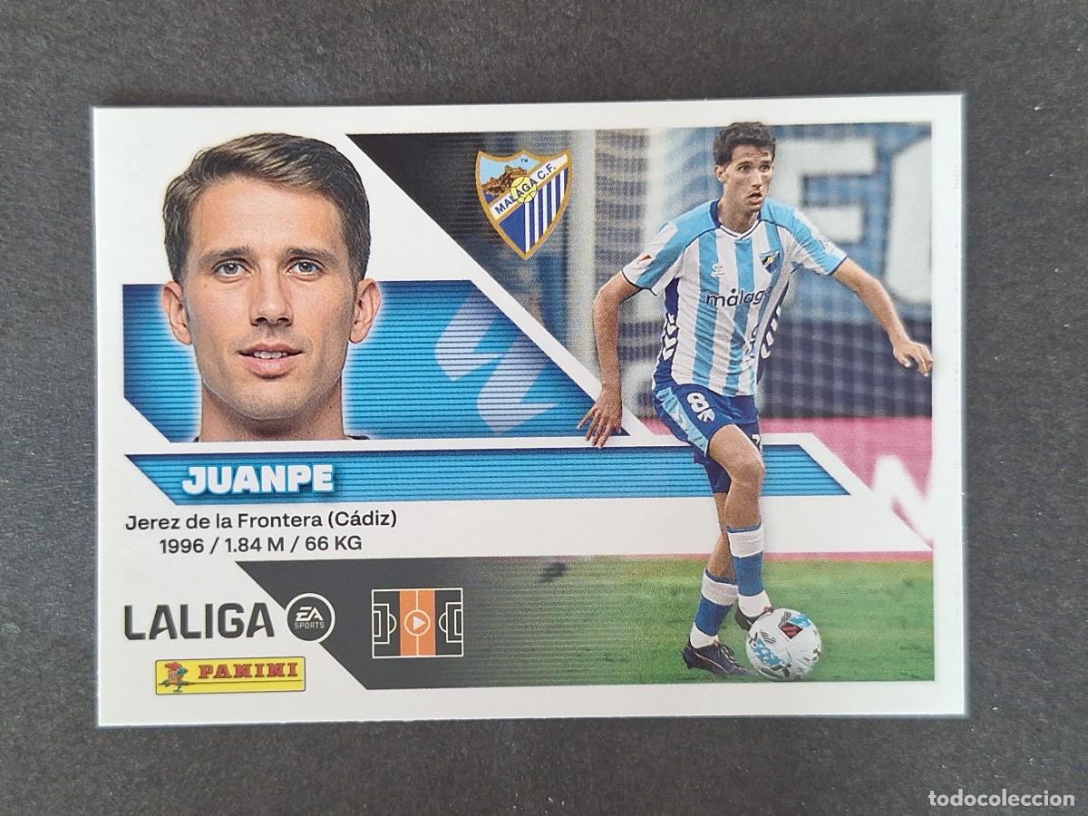 Cromos de f&uacute;tbol: L2 JUANPE MALAGA C. F. LIGA ESTE 2026 2027 26 27 NUNCA PEGADO SIN PEGAR