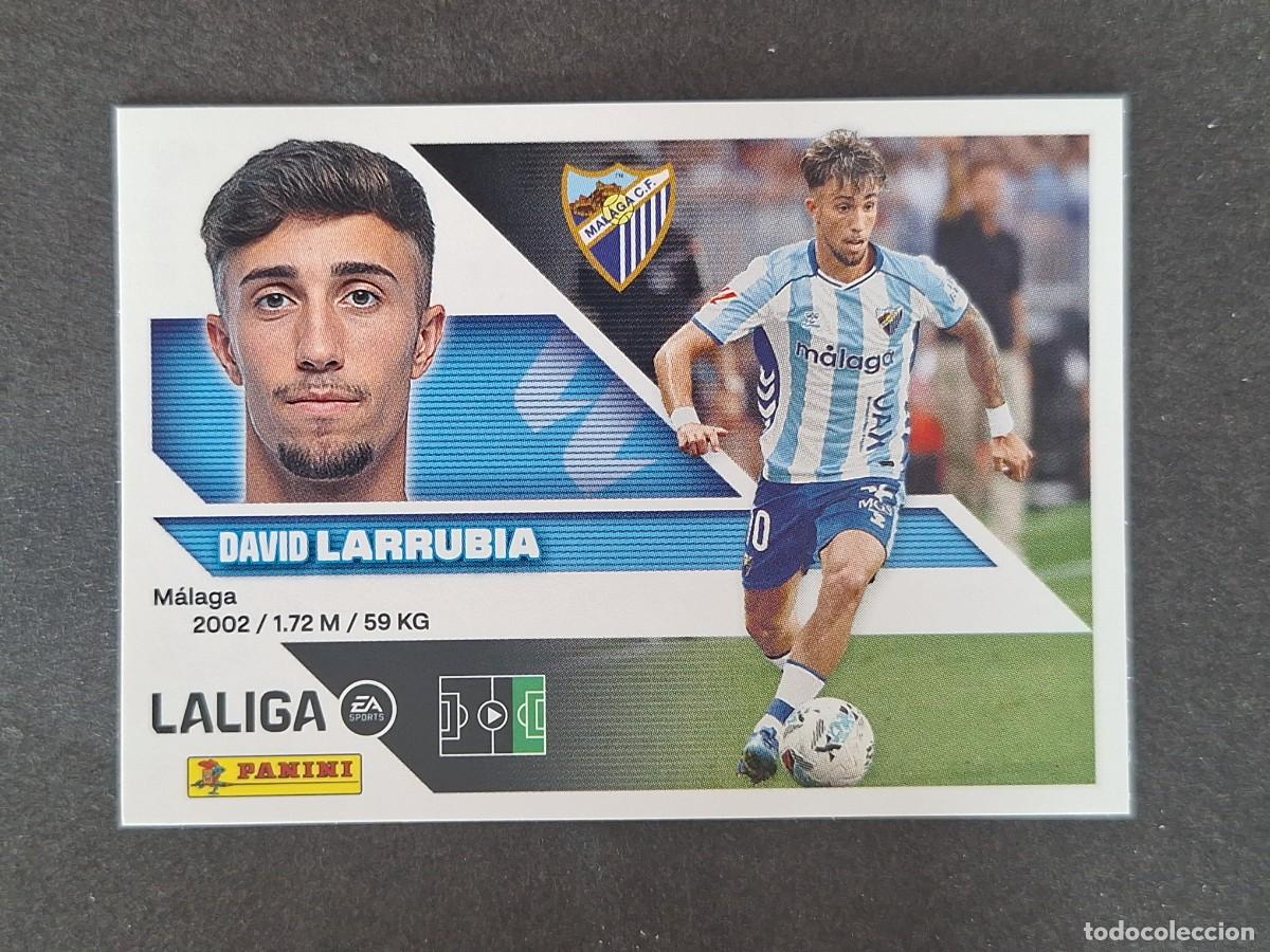 Cromos de f&uacute;tbol: L2 LARRUBIA MALAGA C. F. LIGA ESTE 2026 2027 26 27 NUNCA PEGADO SIN PEGAR