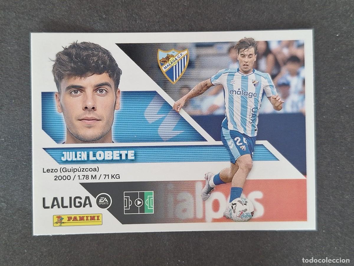Cromos de f&uacute;tbol: L2 LOBETE MALAGA C. F. LIGA ESTE 2026 2027 26 27 NUNCA PEGADO SIN PEGAR