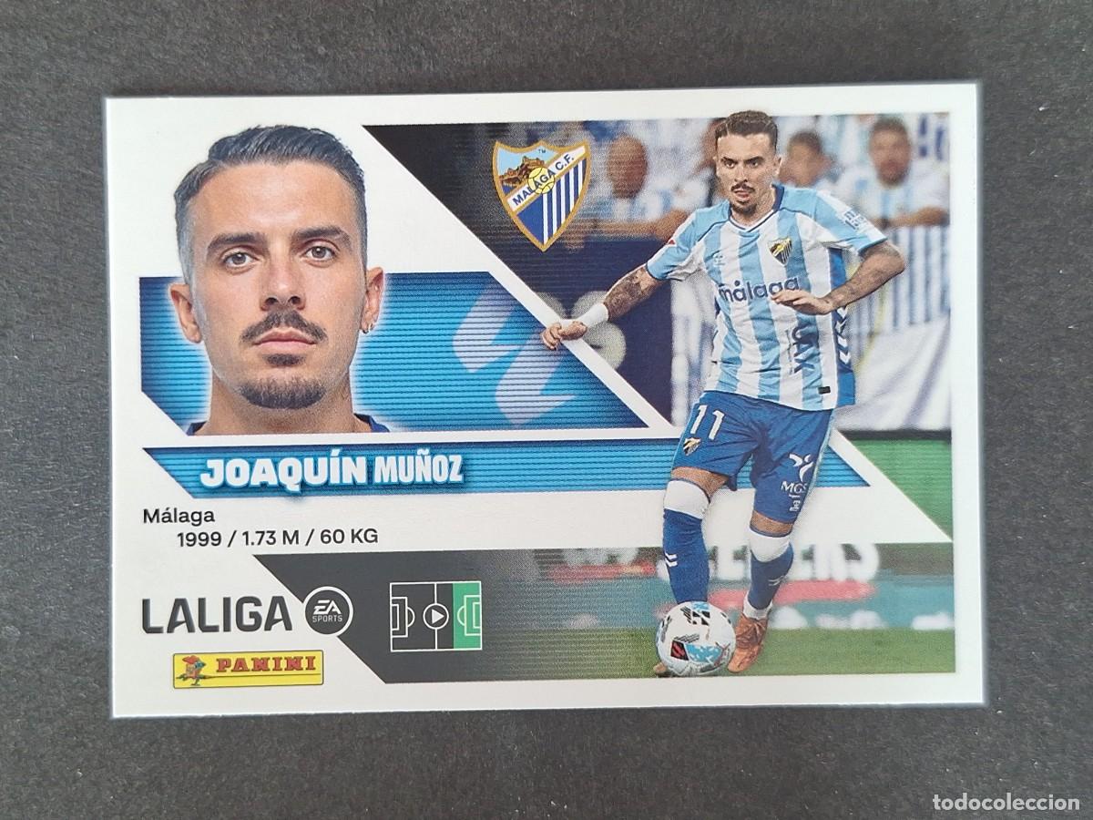 Cromos de f&uacute;tbol: L2 JOAQUIN MALAGA C. F. LIGA ESTE 2026 2027 26 27 NUNCA PEGADO SIN PEGAR