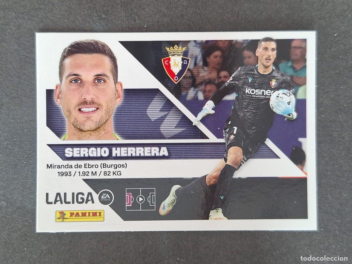 Cromos de f&uacute;tbol: L2 SERGIO HERRERA C. A. OSASUNA LIGA ESTE 2026 2027 26 27 NUNCA PEGADO SIN PEGAR