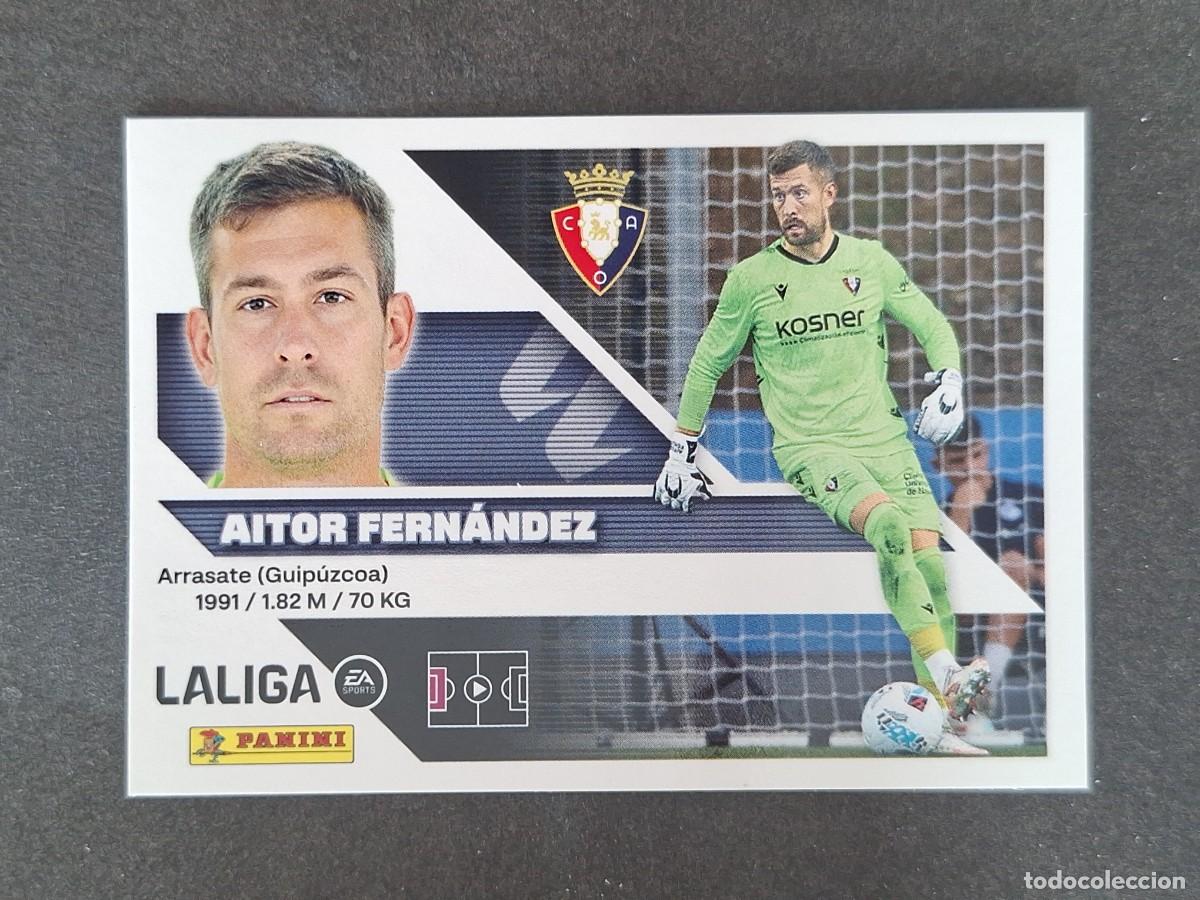 Cromos de f&uacute;tbol: L2 AITOR FERNANDEZ C. A. OSASUNA LIGA ESTE 2026 2027 26 27 NUNCA PEGADO SIN PEGAR