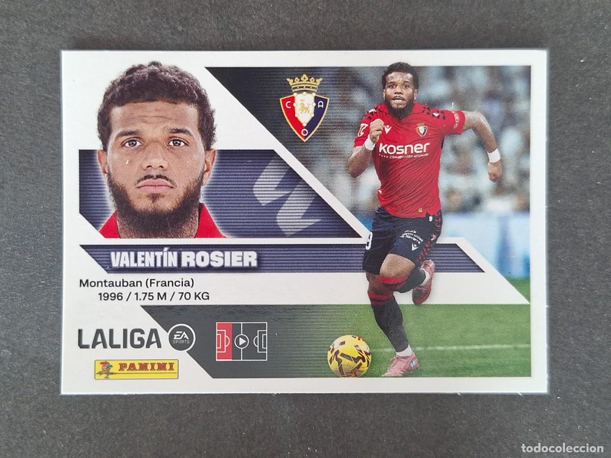 Cromos de f&uacute;tbol: L2 ROSIER C. A. OSASUNA LIGA ESTE 2026 2027 26 27 NUNCA PEGADO SIN PEGAR
