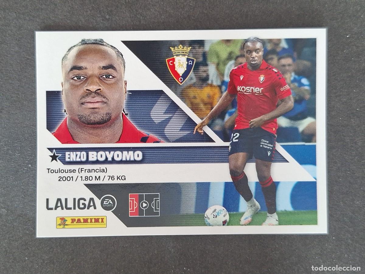 Cromos de f&uacute;tbol: L2 BOYOMO C. A. OSASUNA LIGA ESTE 2026 2027 26 27 NUNCA PEGADO SIN PEGAR