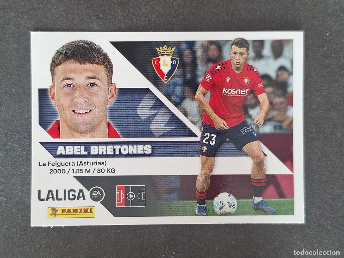 Cromos de f&uacute;tbol: L2 ABEL BRETONES C. A. OSASUNA LIGA ESTE 2026 2027 26 27 NUNCA PEGADO SIN PEGAR