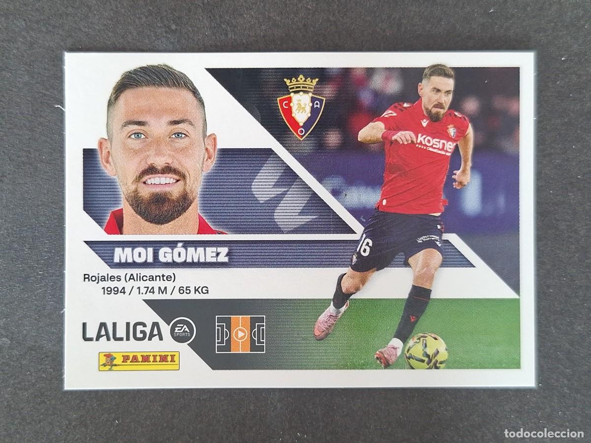 Cromos de f&uacute;tbol: L2 MOI GOMEZ C. A. OSASUNA LIGA ESTE 2026 2027 26 27 NUNCA PEGADO SIN PEGAR