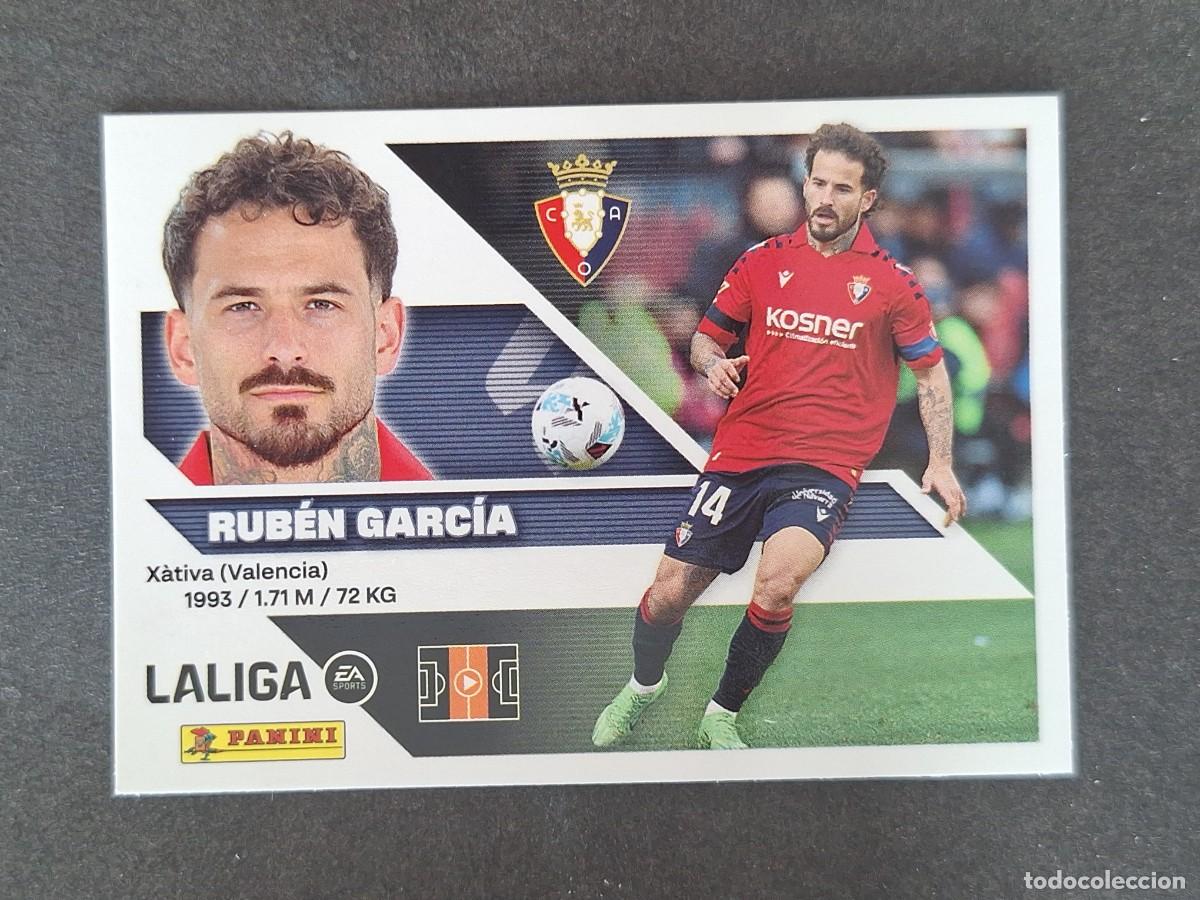 Cromos de f&uacute;tbol: L2 RUBEN GARCIA C. A. OSASUNA LIGA ESTE 2026 2027 26 27 NUNCA PEGADO SIN PEGAR