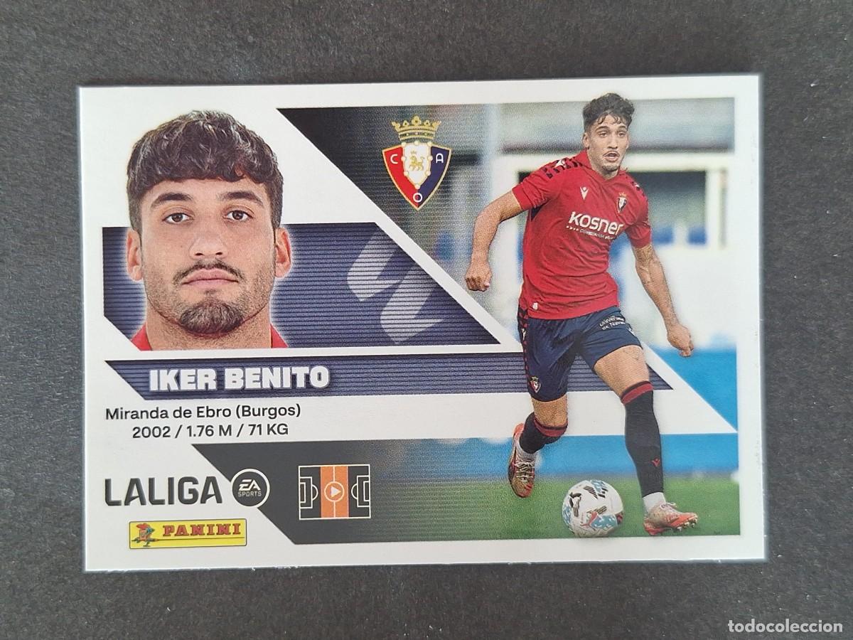 Cromos de f&uacute;tbol: L2 IKER BENITO C. A. OSASUNA LIGA ESTE 2026 2027 26 27 NUNCA PEGADO SIN PEGAR