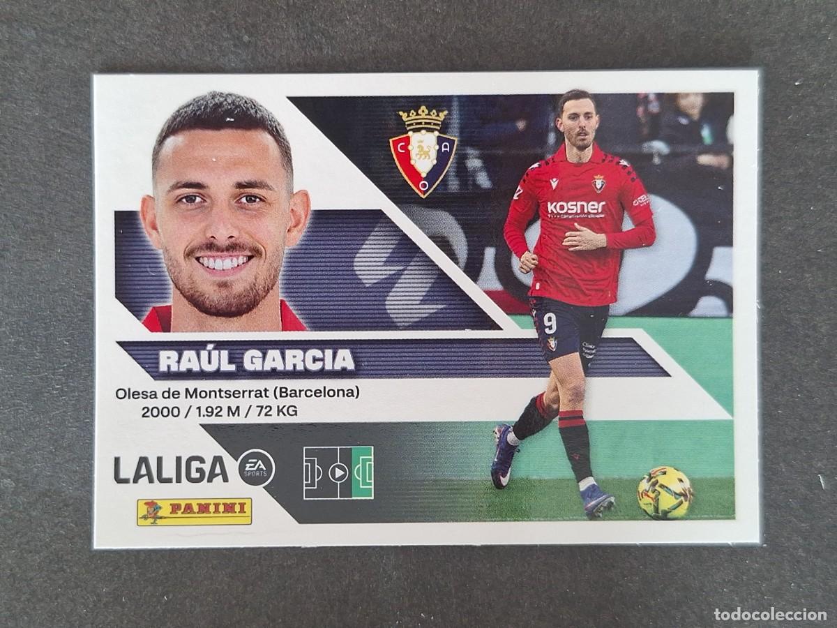 Cromos de f&uacute;tbol: L2 RAUL GARCIA C. A. OSASUNA LIGA ESTE 2026 2027 26 27 NUNCA PEGADO SIN PEGAR