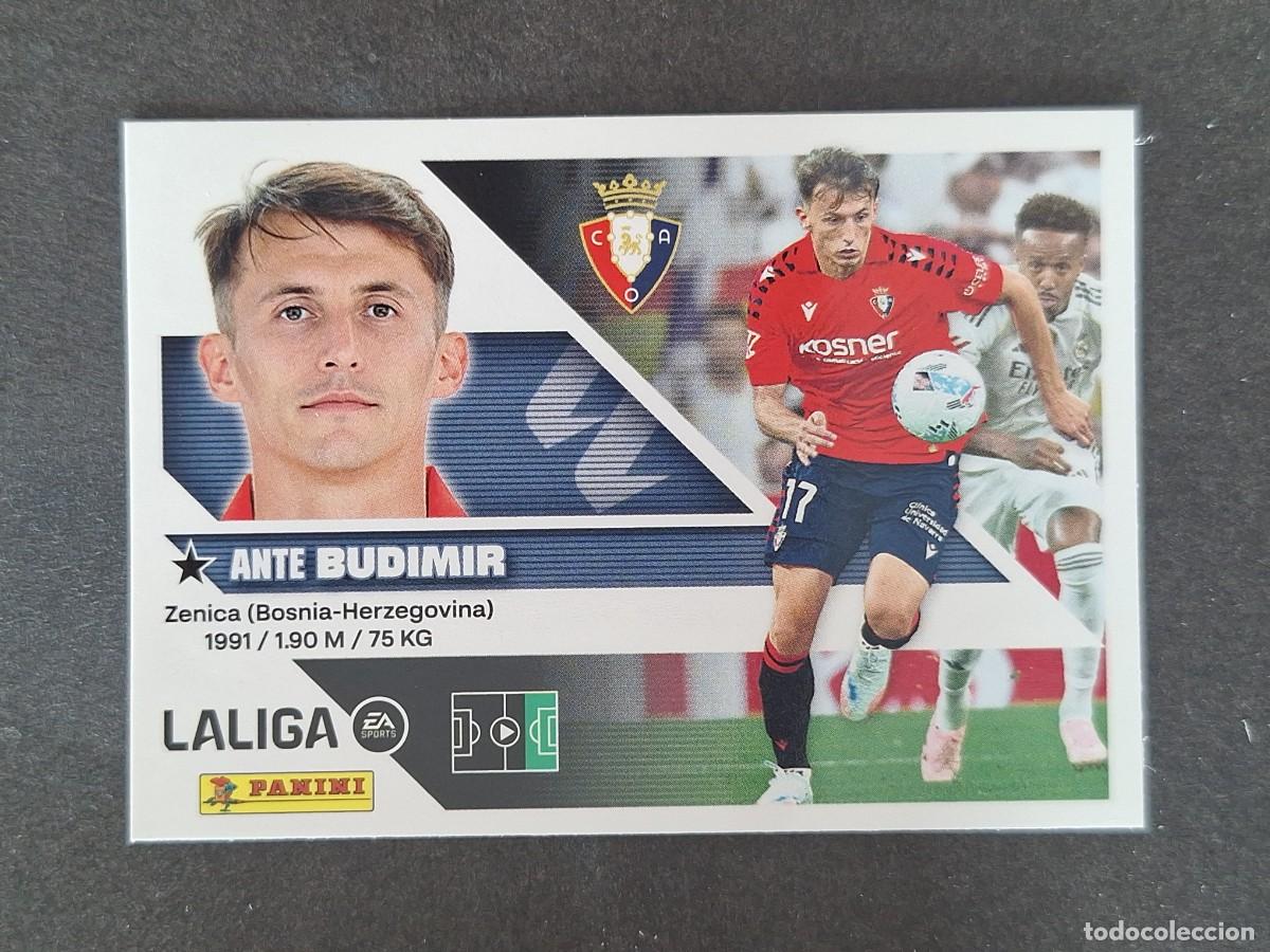 Cromos de f&uacute;tbol: L2 BUDIMIR C. A. OSASUNA LIGA ESTE 2026 2027 26 27 NUNCA PEGADO SIN PEGAR