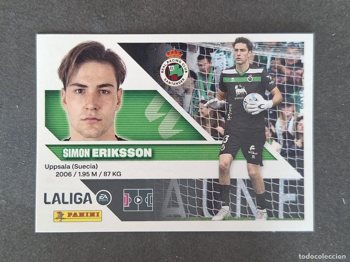Cromos de f&uacute;tbol: L2 ERIKSSON RACING DE SANTANDER LIGA ESTE 2026 2027 26 27 NUNCA PEGADO SIN PEGAR
