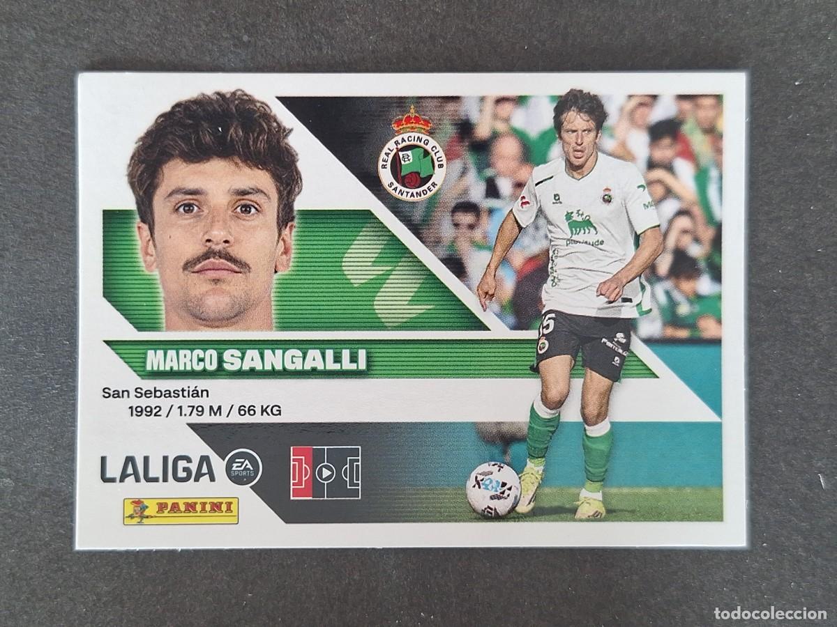 Cromos de f&uacute;tbol: L2 SANGALLI RACING DE SANTANDER LIGA ESTE 2026 2027 26 27 NUNCA PEGADO SIN PEGAR