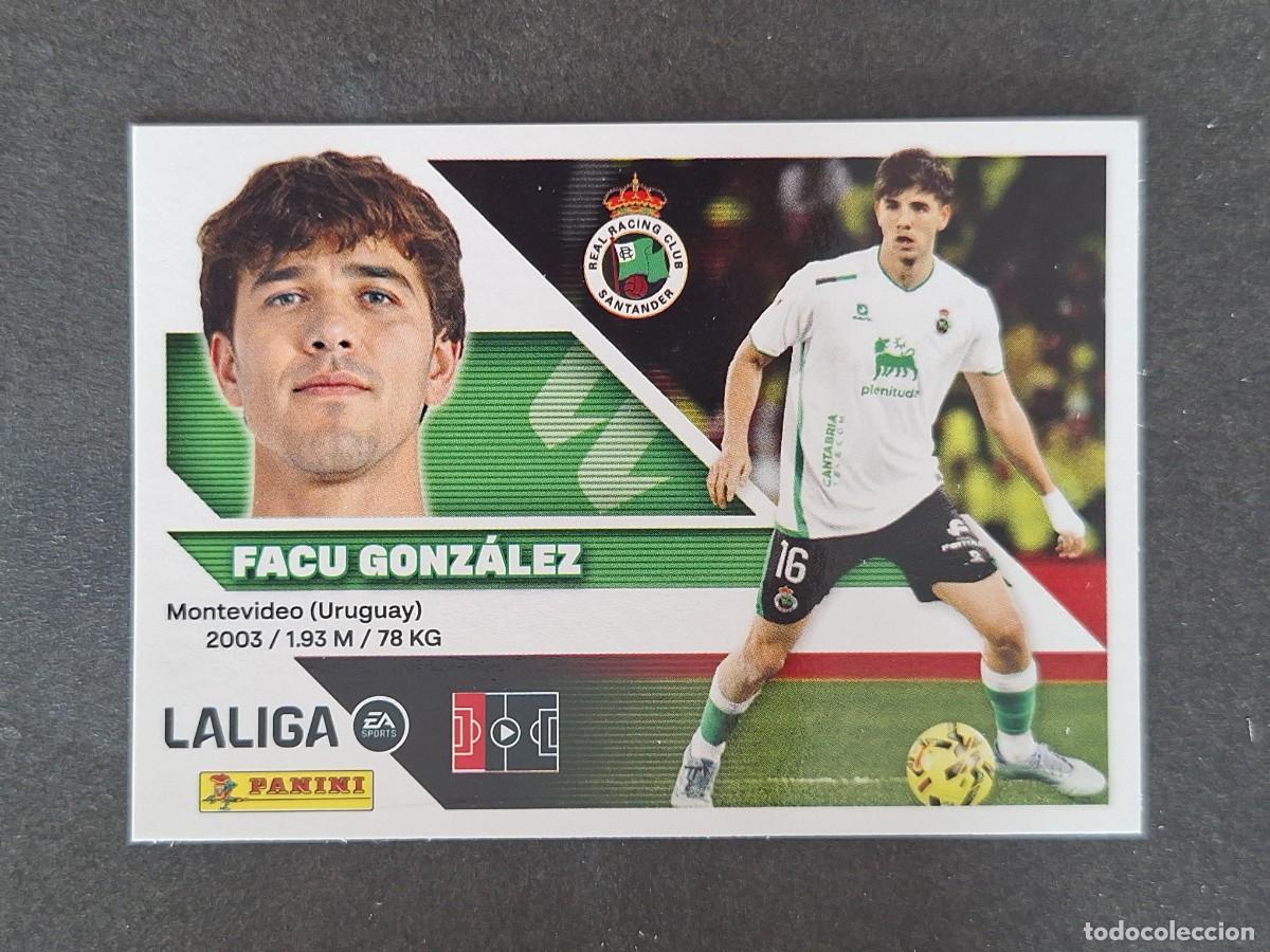 Cromos de f&uacute;tbol: L2 FACU GONZALEZ RACING DE SANTANDER LIGA ESTE 2026 2027 26 27 NUNCA PEGADO SIN PEGAR
