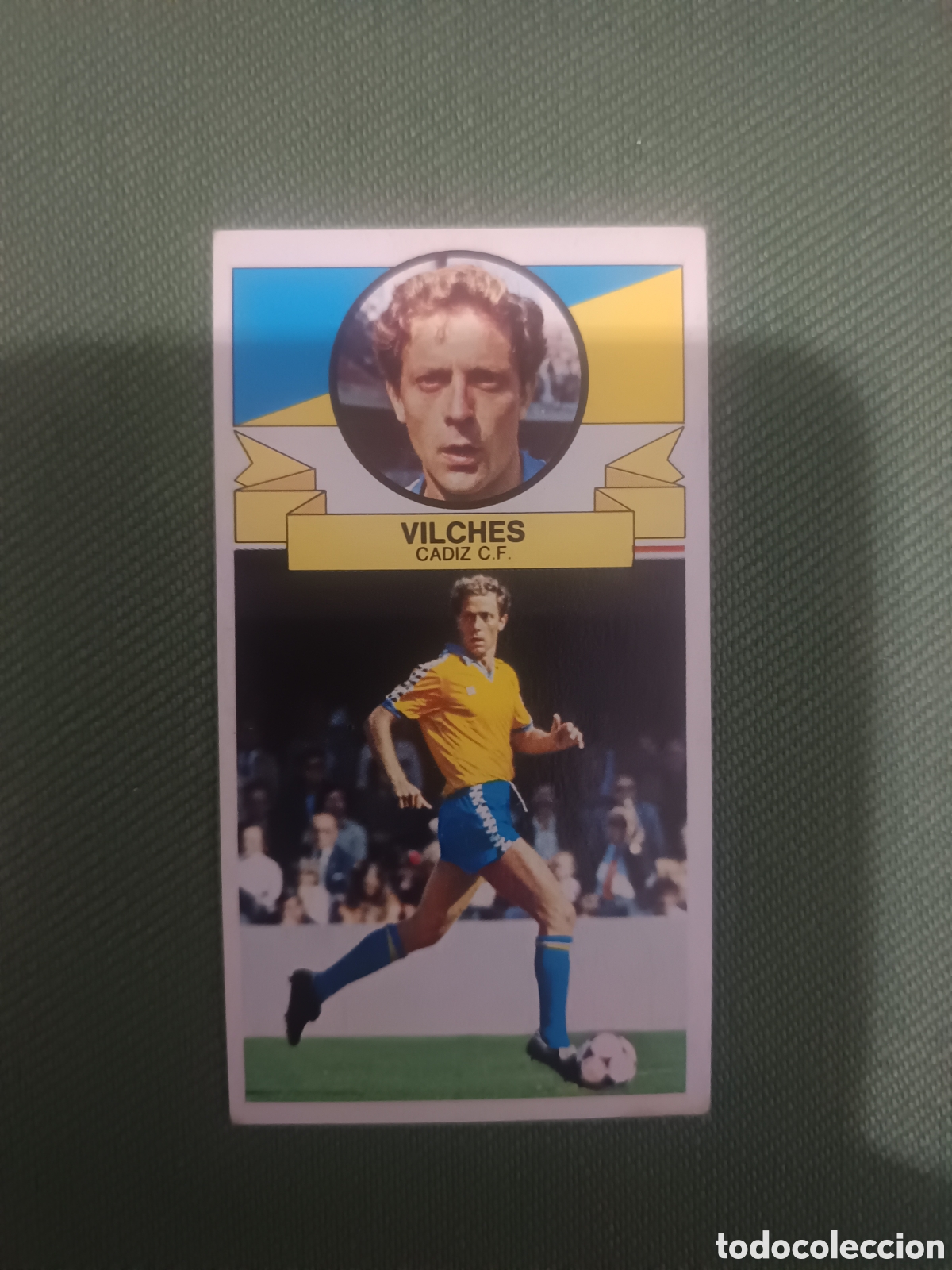 Cromos de f&uacute;tbol: CROMO VILCHES BAJA SIN PEGAR ED ESTE LIGA 85 86 1985 1986