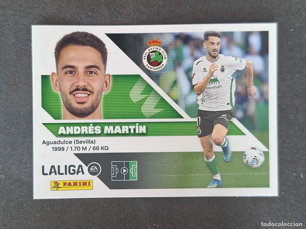 Cromos de f&uacute;tbol: L2 ANDRES MARTIN RACING DE SANTANDER LIGA ESTE 2026 2027 26 27 NUNCA PEGADO SIN PEGAR