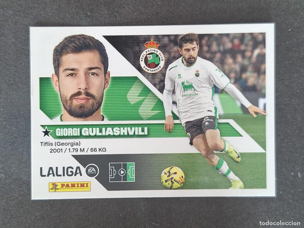Cromos de Futebol: L2 GULIASHVILI RACING DE SANTANDER LIGA ESTE 2026 2027 26 27 NUNCA PEGADO SIN PEGAR