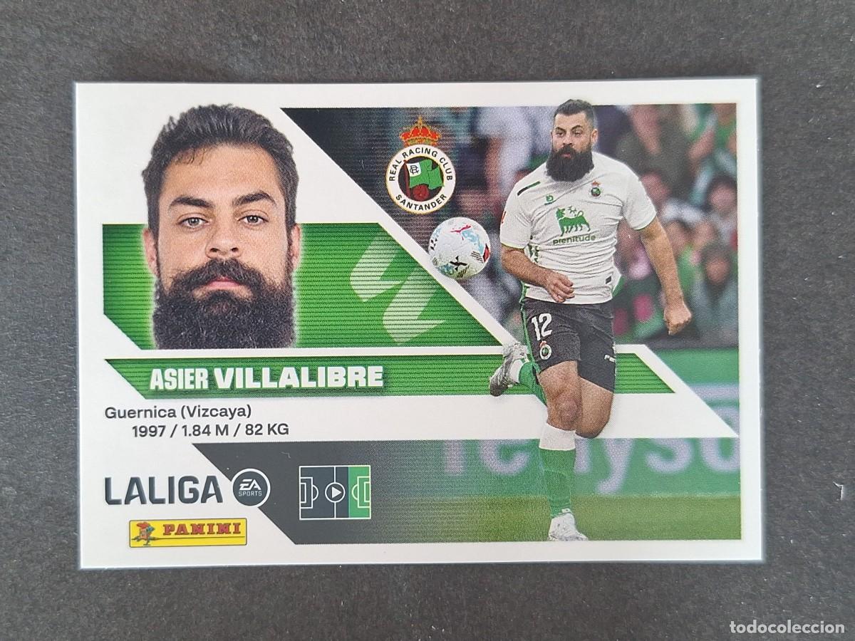 Cromos de f&uacute;tbol: L2 VILLALIBRE RACING DE SANTANDER LIGA ESTE 2026 2027 26 27 NUNCA PEGADO SIN PEGAR