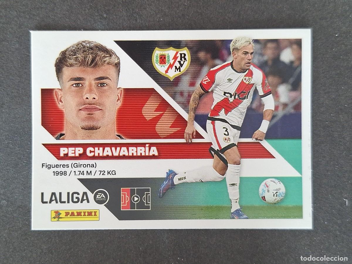 Cromos de f&uacute;tbol: L2 PEP CHAVARRIA RAYO VALLECANO LIGA ESTE 2026 2027 26 27 NUNCA PEGADO SIN PEGAR