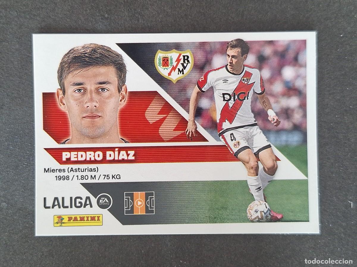 Cromos de f&uacute;tbol: L2 PEDRO DIAZ RAYO VALLECANO LIGA ESTE 2026 2027 26 27 NUNCA PEGADO SIN PEGAR