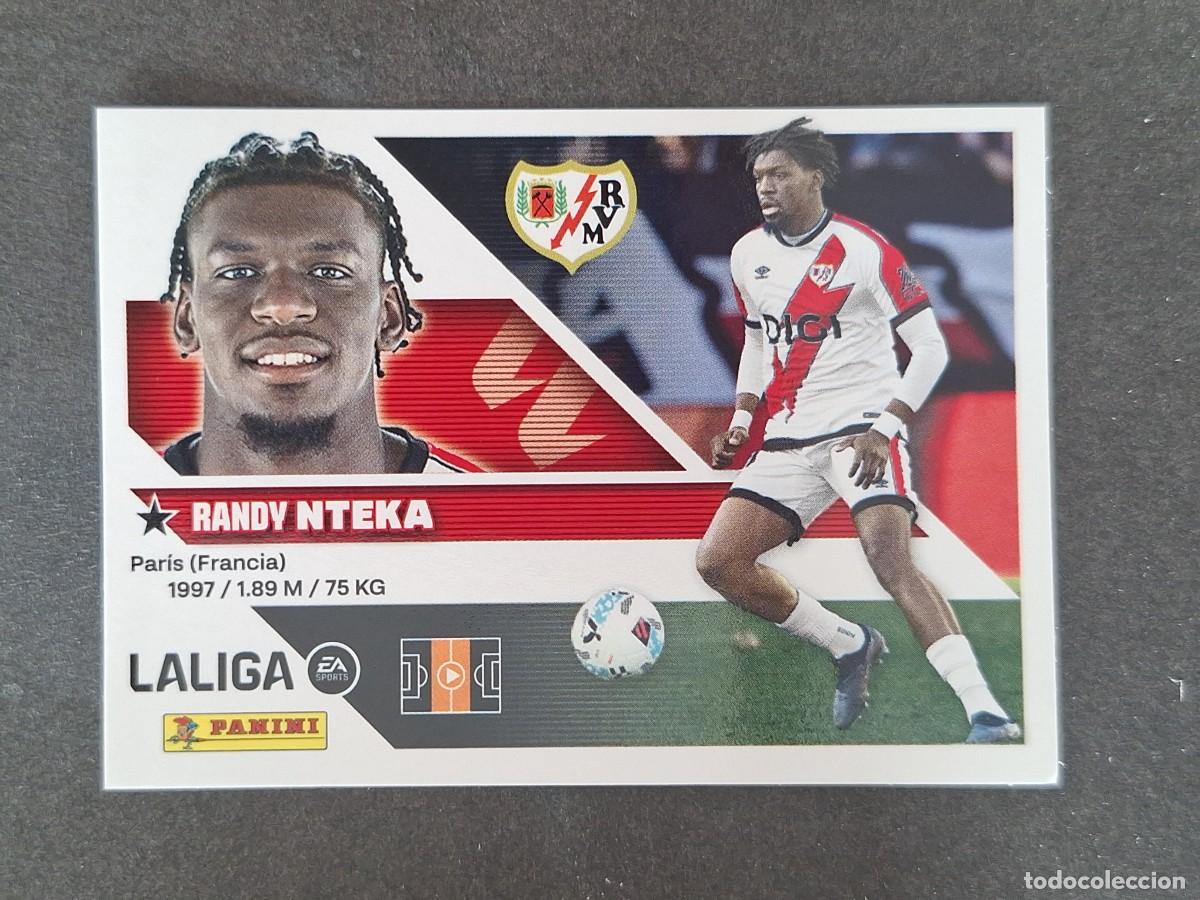 Cromos de f&uacute;tbol: L2 NTEKA RAYO VALLECANO LIGA ESTE 2026 2027 26 27 NUNCA PEGADO SIN PEGAR