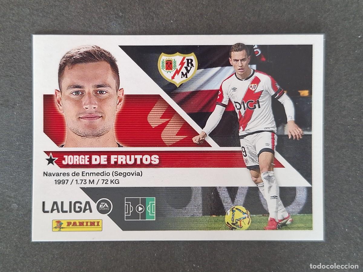 Cromos de f&uacute;tbol: L2 DE FRUTOS RAYO VALLECANO LIGA ESTE 2026 2027 26 27 NUNCA PEGADO SIN PEGAR