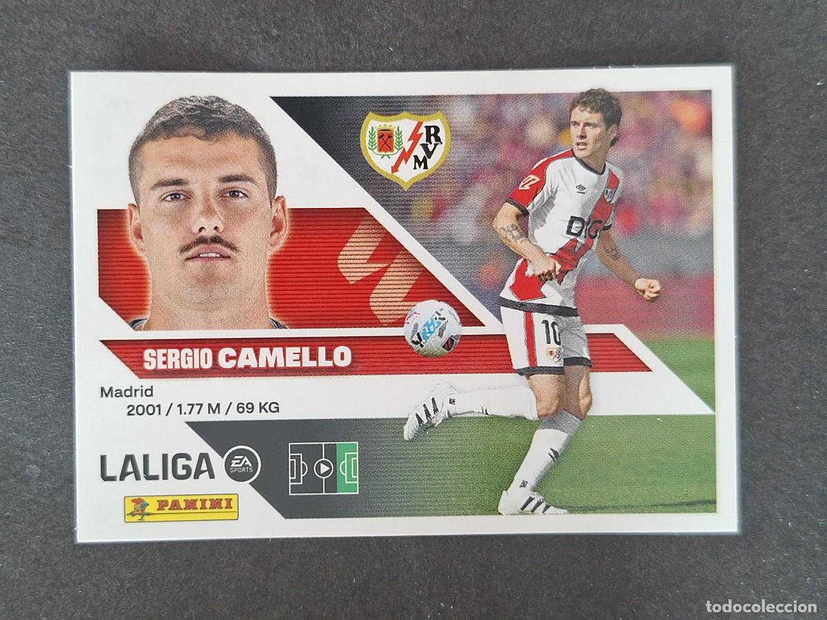 Cromos de f&uacute;tbol: L2 CAMELLO RAYO VALLECANO LIGA ESTE 2026 2027 26 27 NUNCA PEGADO SIN PEGAR