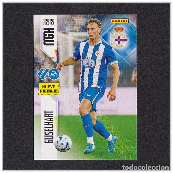Cromos de f&uacute;tbol: MEGACRACKS 2026 2027 26 27 PANINI GIJSELHART 463 FICHAJE DEPORTIVO CORU&Ntilde;A COLECCI&Oacute;N LIGA MGK 2&ordf; ED