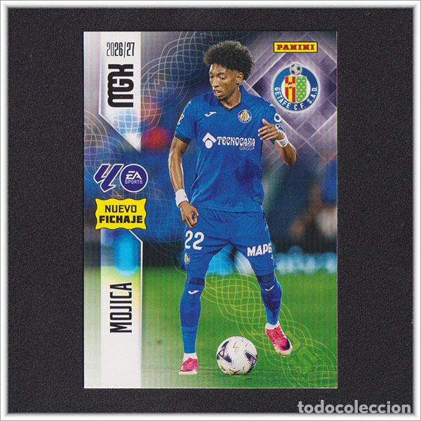 Cromos de f&uacute;tbol: MEGACRACKS 2026 2027 26 27 PANINI MOJICA 462 FICHAJE GETAFE ALBUM COLECCI&Oacute;N LIGA MGK 2&ordf; ED