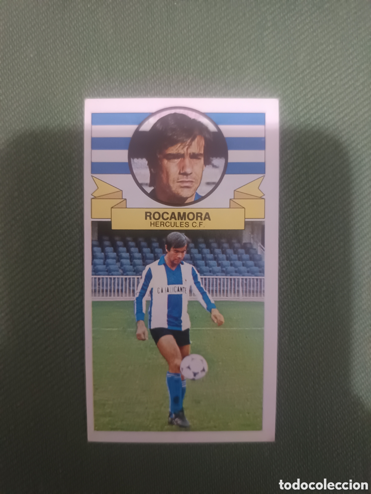 Cromos de f&uacute;tbol: CROMO ROCAMORA BAJA SIN PEGAR ED ESTE LIGA 85 86 1985 1986