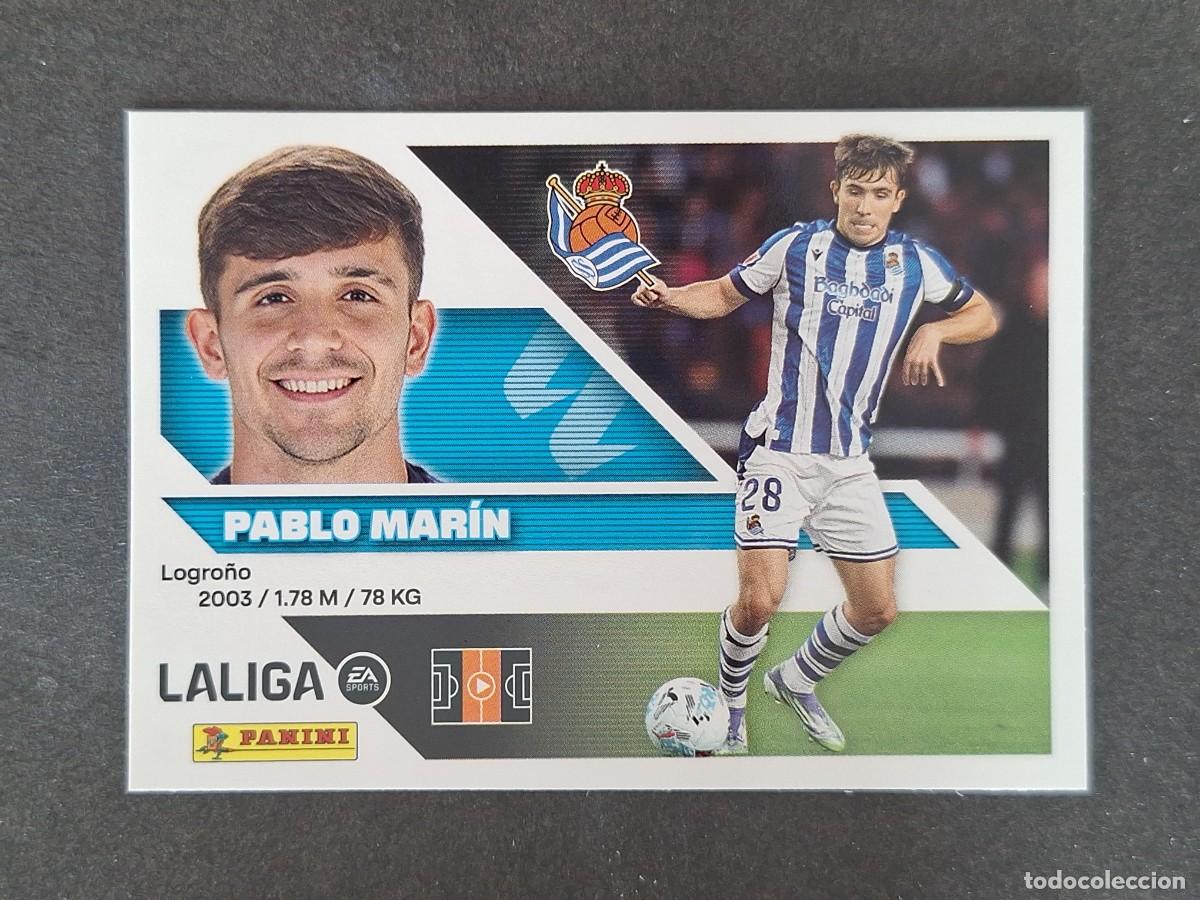 Football Stickers: L2 PABLO MARIN REAL SOCIEDAD LIGA ESTE 2026 2027 26 27 NUNCA PEGADO SIN PEGAR