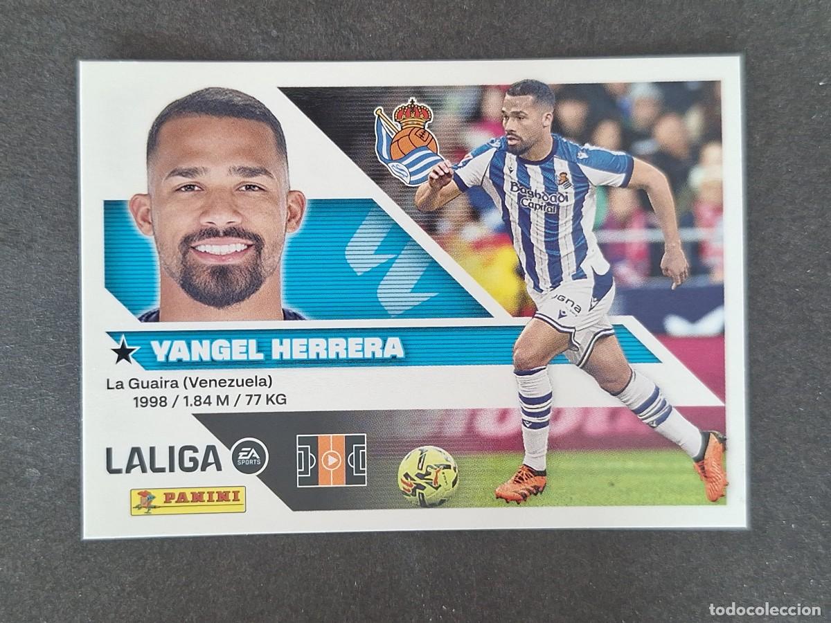 Football Stickers: L2 YANGEL HERRERA REAL SOCIEDAD LIGA ESTE 2026 2027 26 27 NUNCA PEGADO SIN PEGAR