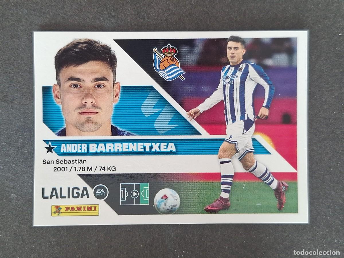 Football Stickers: L2 BARRENETXEA REAL SOCIEDAD LIGA ESTE 2026 2027 26 27 NUNCA PEGADO SIN PEGAR