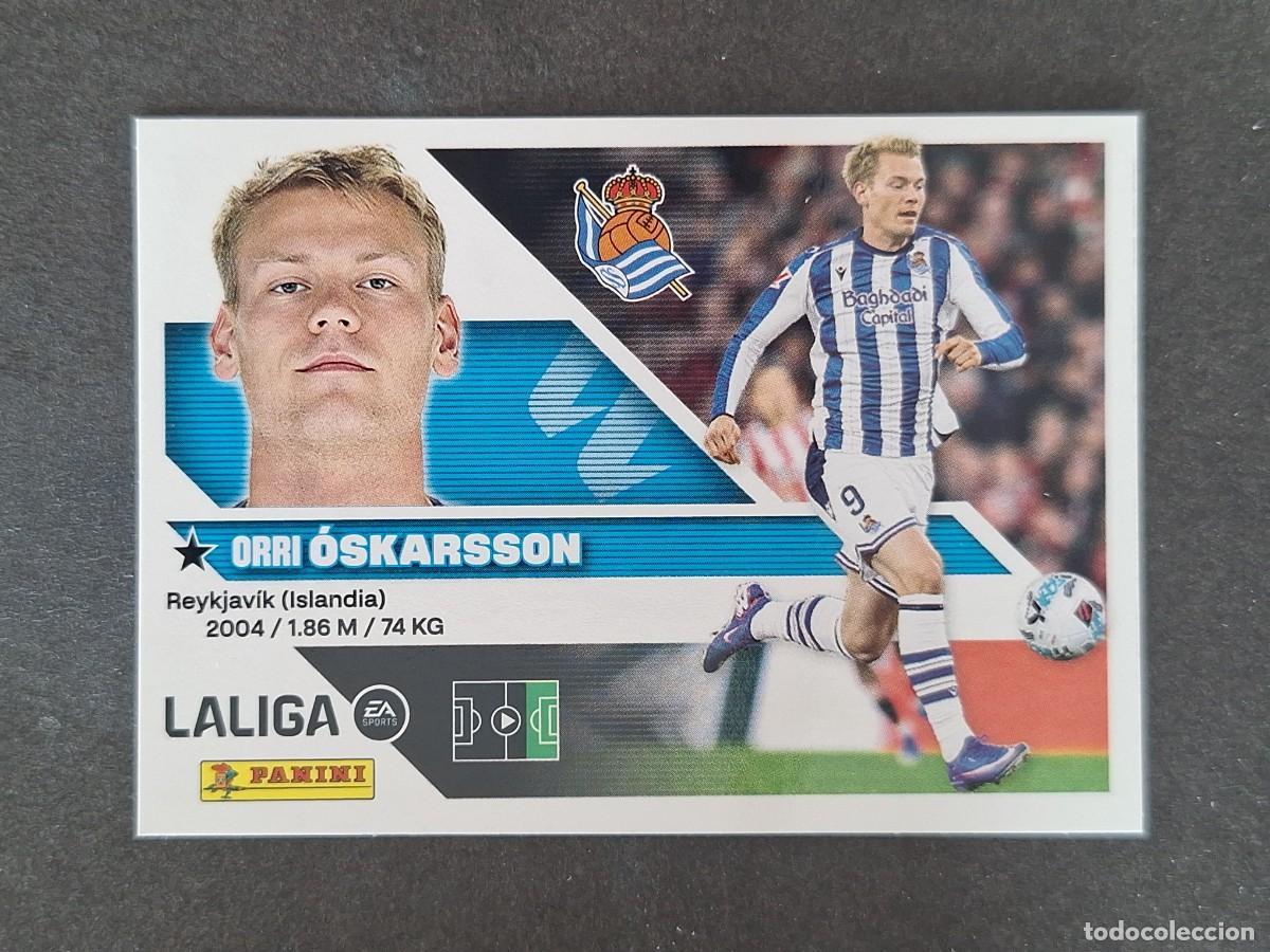 Figurine di Calcio: L2 OSKARSSON REAL SOCIEDAD LIGA ESTE 2026 2027 26 27 NUNCA PEGADO SIN PEGAR