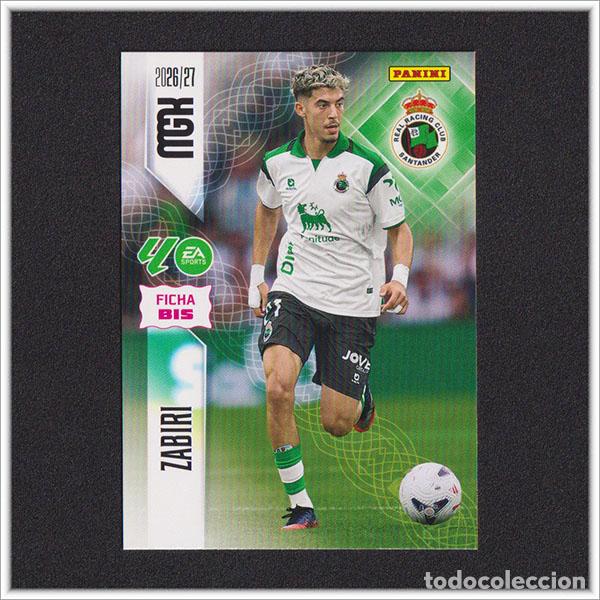Figurine di Calcio: MEGACRACKS 2026 2027 26 27 PANINI ZABIRI 284 BIS RACING SANTANDER ALBUM COLECCI&Oacute;N LIGA MGK 2&ordf; ED