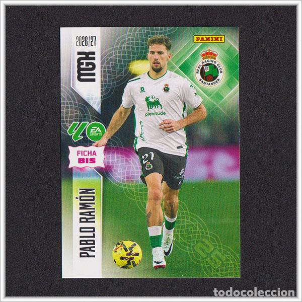 Figurine di Calcio: MEGACRACKS 2026 2027 26 27 PANINI PABLO RAM&Oacute;N 275 BIS RACING SANTANDER COLECCI&Oacute;N LIGA MGK 2&ordf; ED