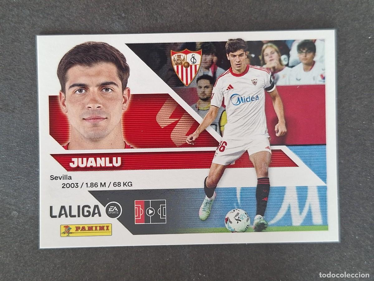 Figurine di Calcio: L2 JUANLU SEVILLA F. C. LIGA ESTE 2026 2027 26 27 NUNCA PEGADO SIN PEGAR