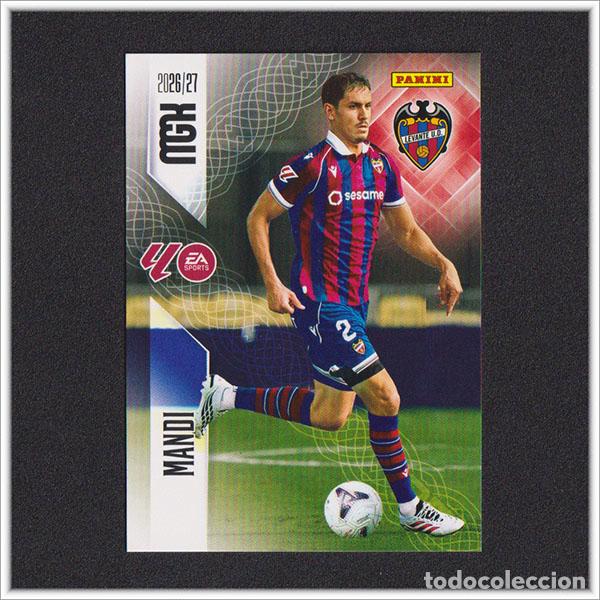 Figurine di Calcio: MEGACRACKS 2026 2027 26 27 PANINI MANDI 205 LEVANTE ALBUM COLECCI&Oacute;N LIGA MGK 2&ordf; ED