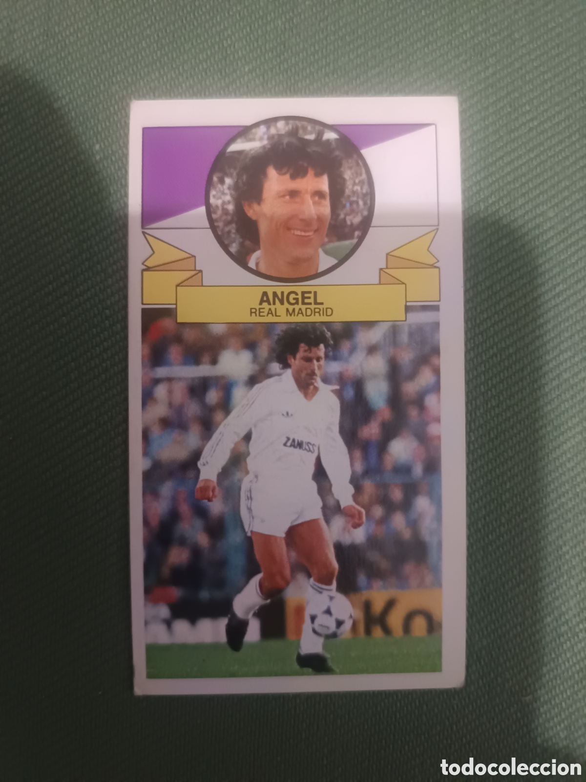 Figurine di Calcio: CROMO &Aacute;NGEL BAJA SIN PEGAR ED ESTE LIGA 85 86 1985 1986