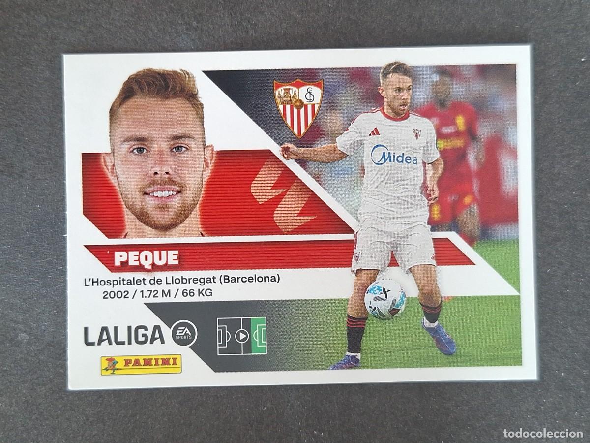 Figurine di Calcio: L2 PEQUE SEVILLA F. C. LIGA ESTE 2026 2027 26 27 NUNCA PEGADO SIN PEGAR