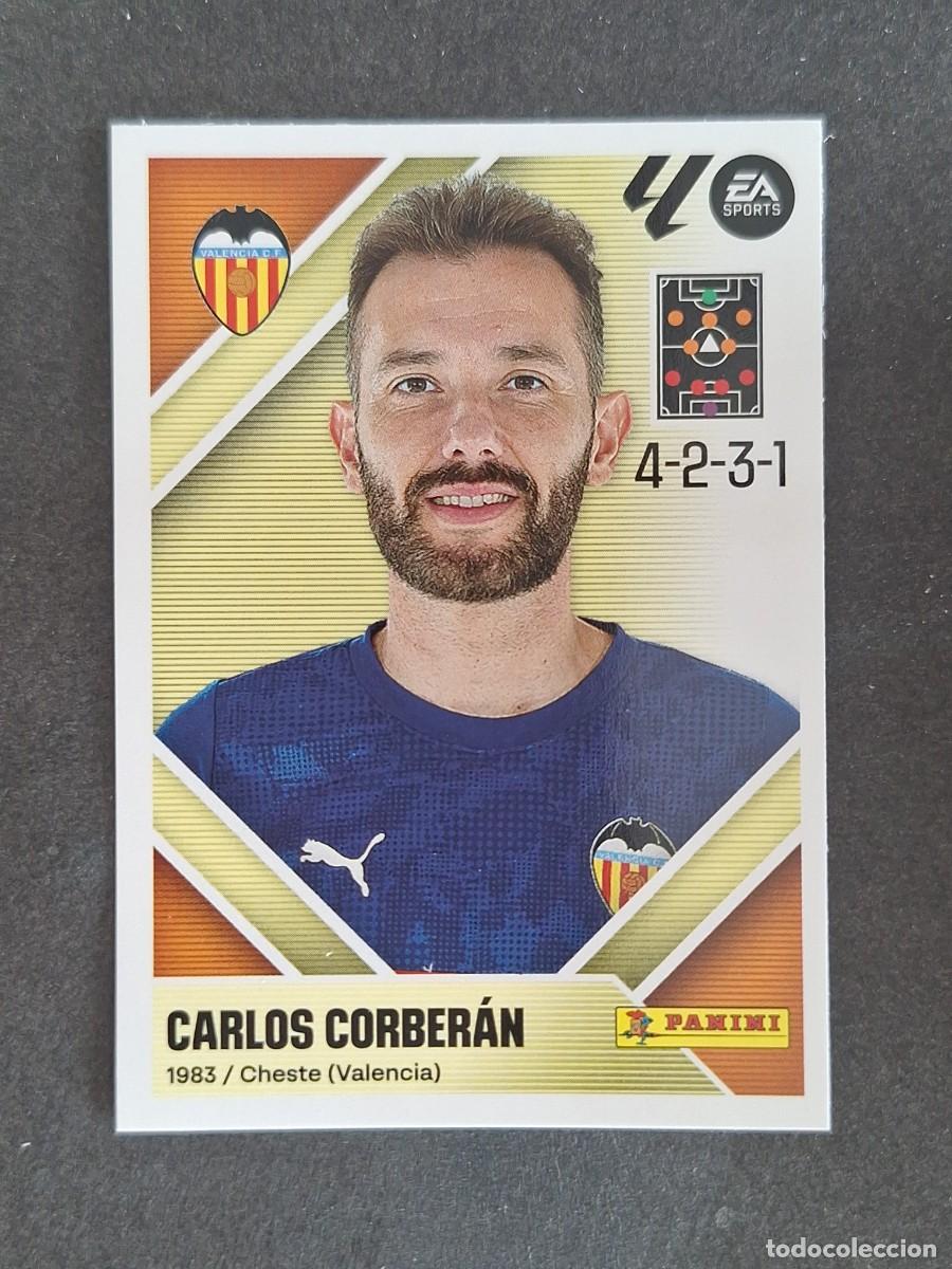 Cromos de f&uacute;tbol: L2 CARLOS CORBERAN ENTRENADOR VALENCIA C. F. LIGA ESTE 2026 2027 26 27 NUNCA PEGADO SIN PEGAR