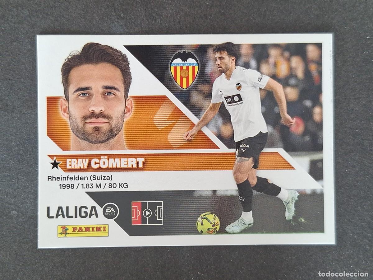 Cromos de f&uacute;tbol: L2 C&Ouml;MERT VALENCIA C. F. LIGA ESTE 2026 2027 26 27 NUNCA PEGADO SIN PEGAR